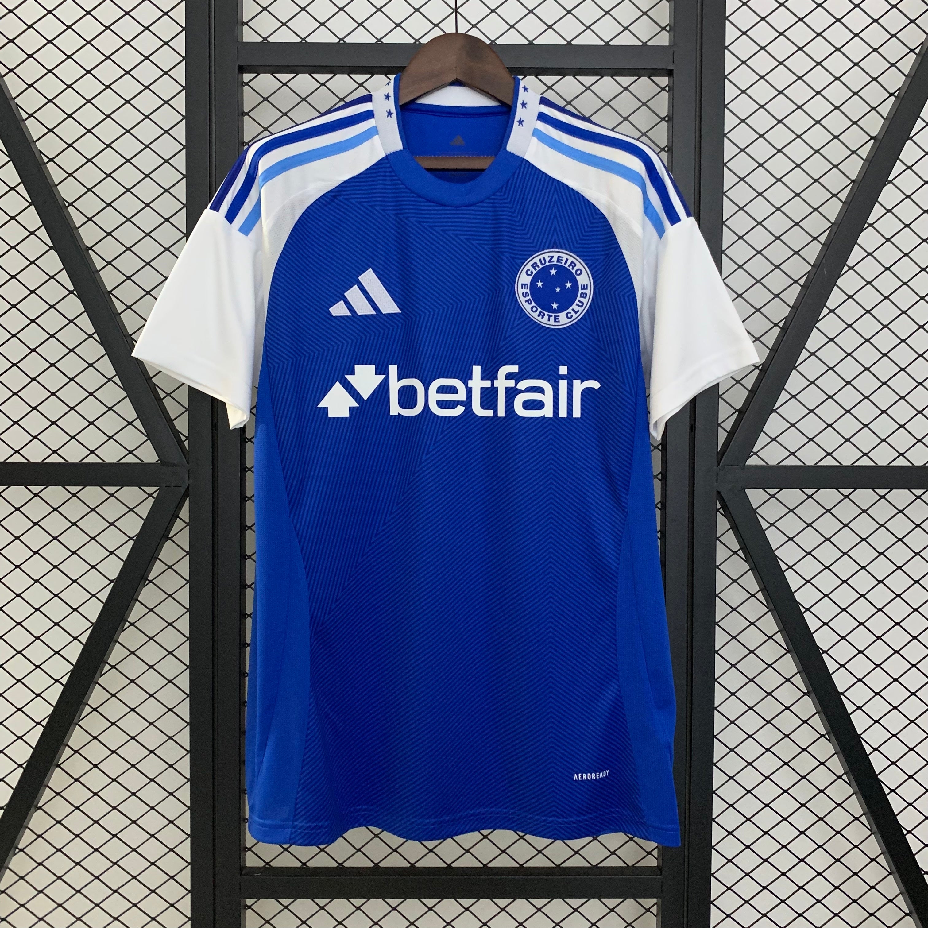 Cruzeiro home jersey. Season 25/26. (All sponsors included)