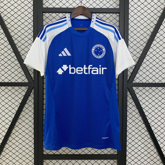 Cruzeiro home jersey. Season 25/26. (All sponsors included)