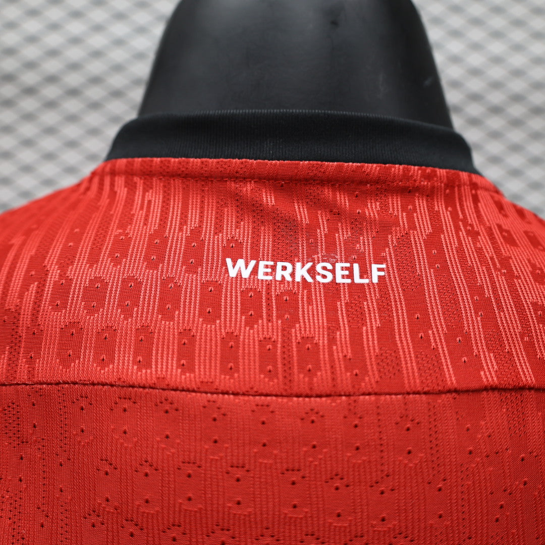 Bayer Leverkusen home jersey. Season 24/25 (Player Version)