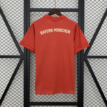 Bayern Munich pre-match jersey.