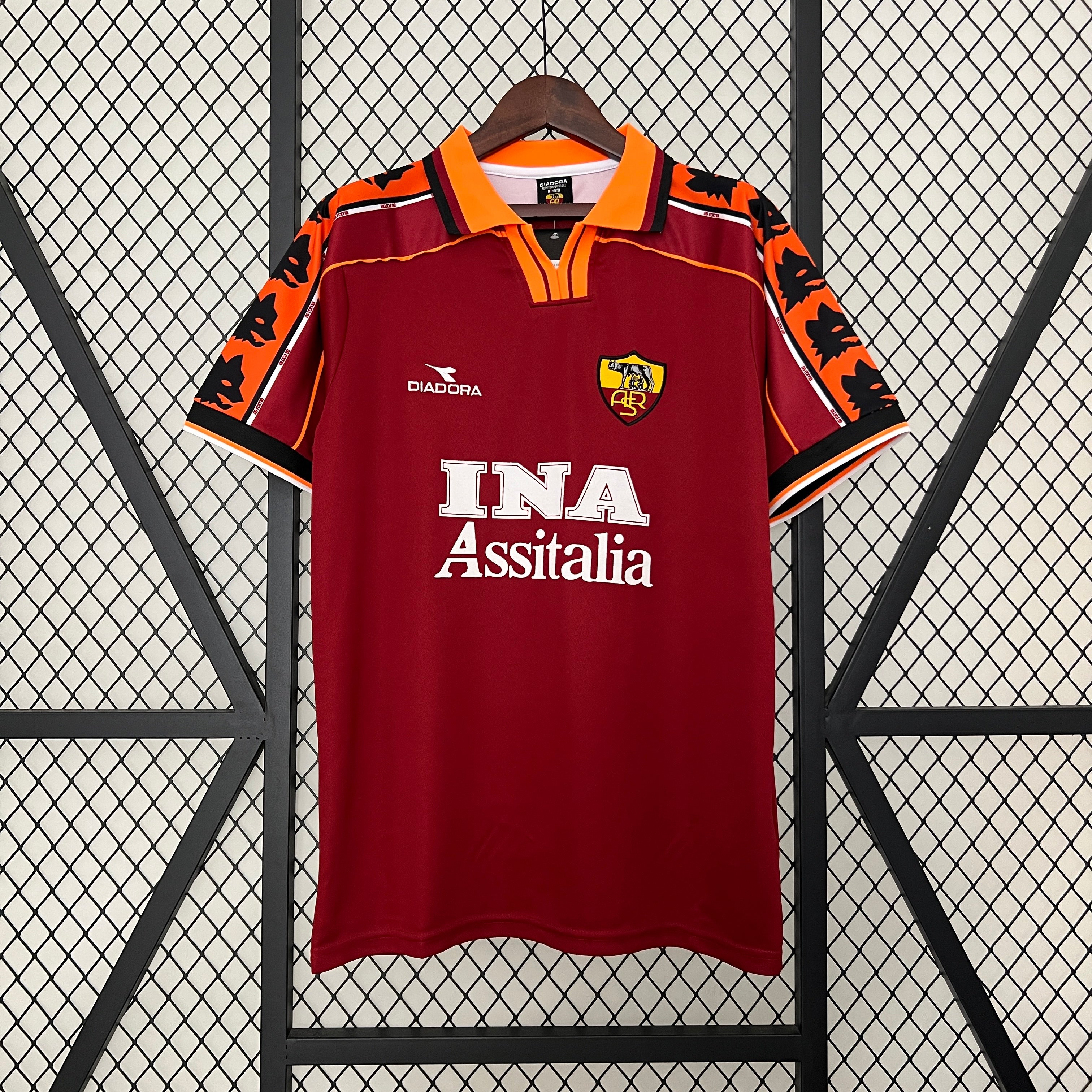 AS Roma home jersey. Season 98/99