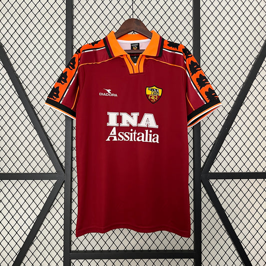 AS Roma home jersey. Season 98/99