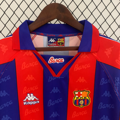 Barcelona longsleeve home jersey. Season 96/97