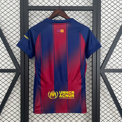 Barcelona home jersey for women. Season 25/26