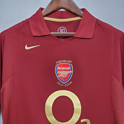 Arsenal home jersey. Season 05/06