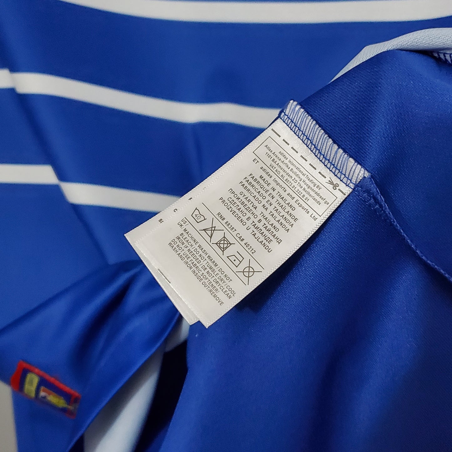 France 1998 home jersey.