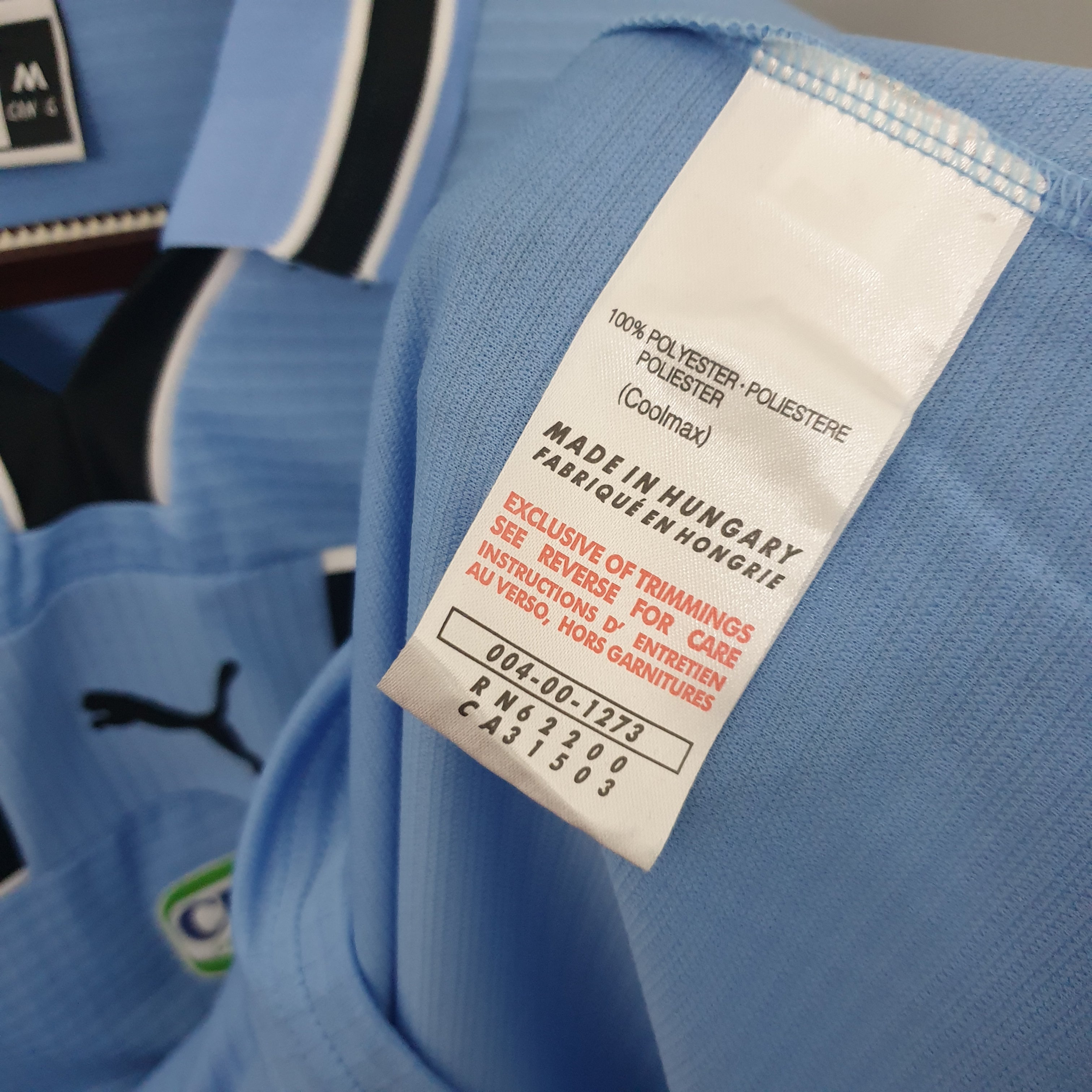 Lazio home jersey. Season 99/00