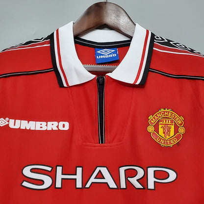 Manchester United home jersey. Season 98/99