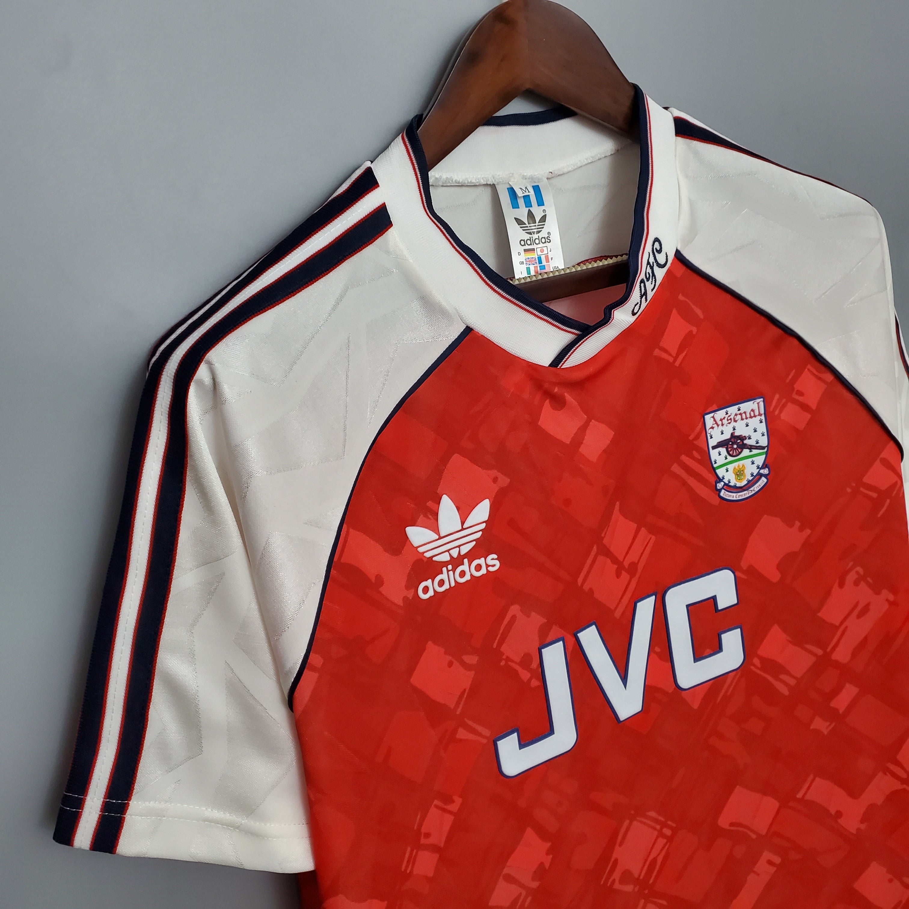 Arsenal home jersey. Season 90/92