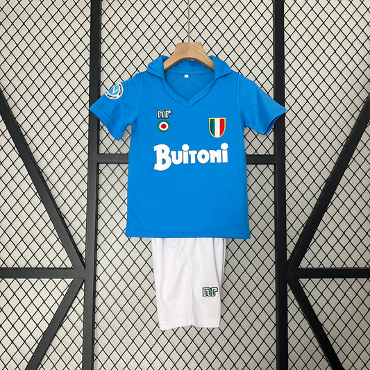 Napoli home kids set. Season 87/89
