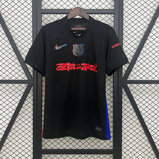 Barcelona away jersey. Season 24/25 (Cactus Jack sponsor)
