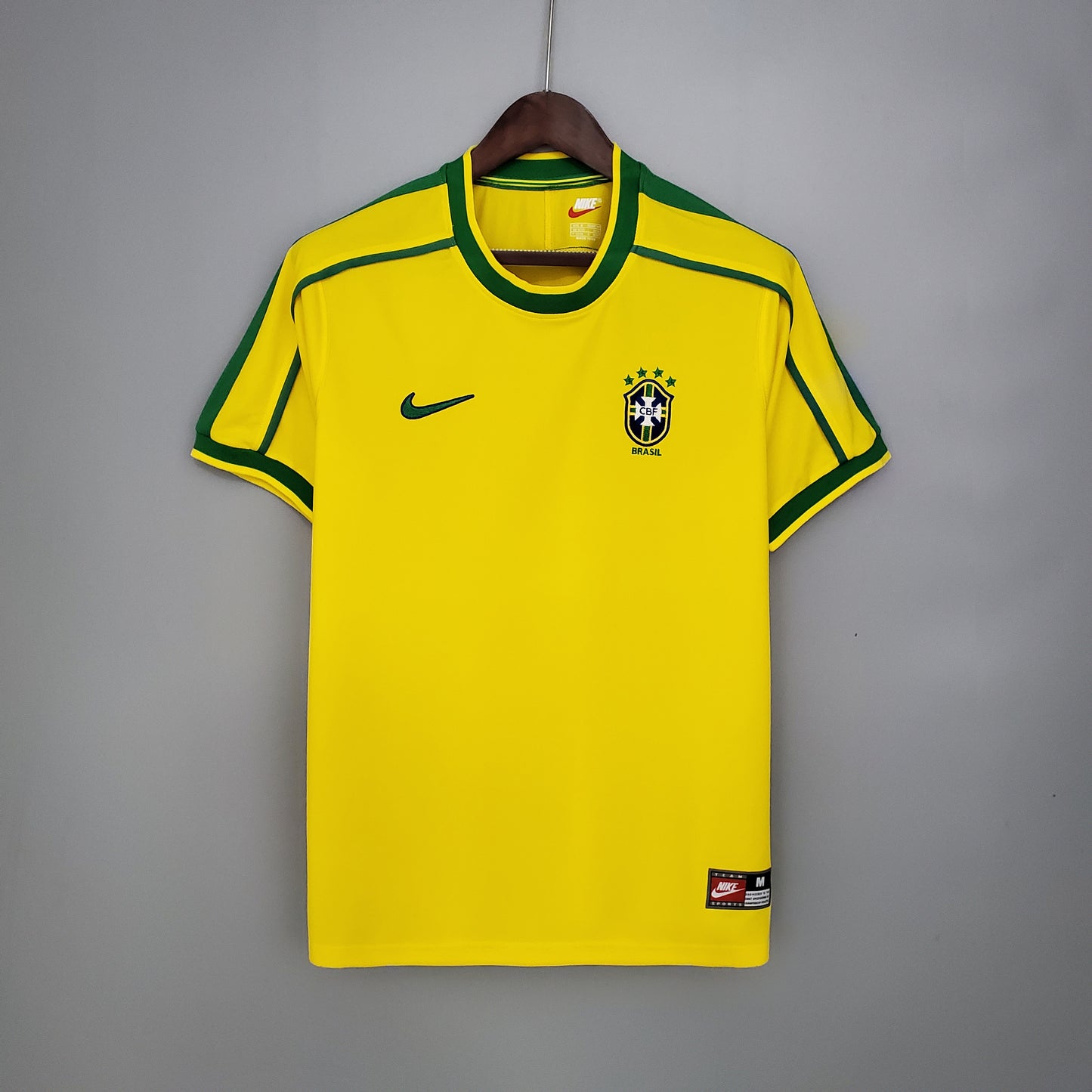 Brazil home jersey. Season 1998