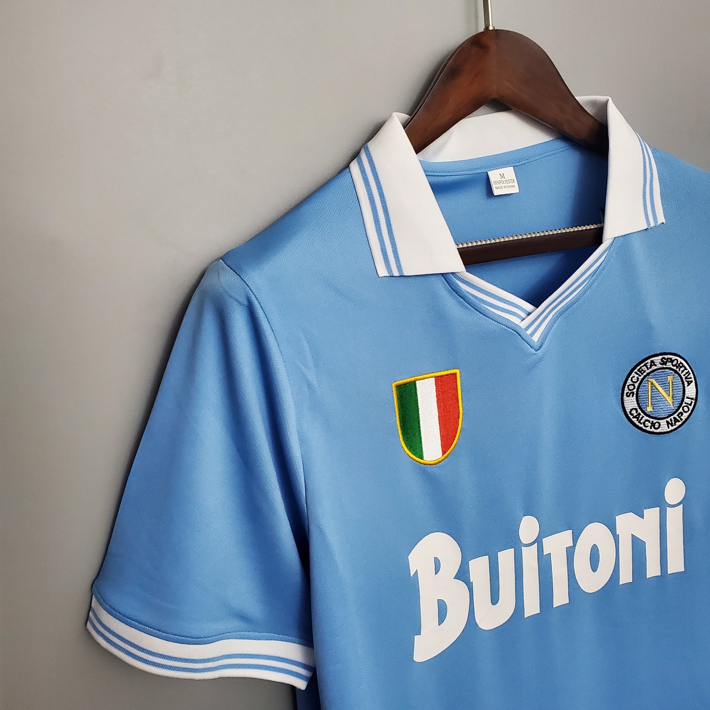 Napoli home jersey. Season 86/87