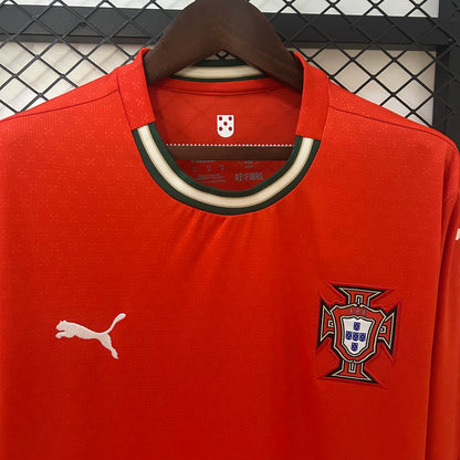 Portugal longsleeve home jersey. Season 25/26