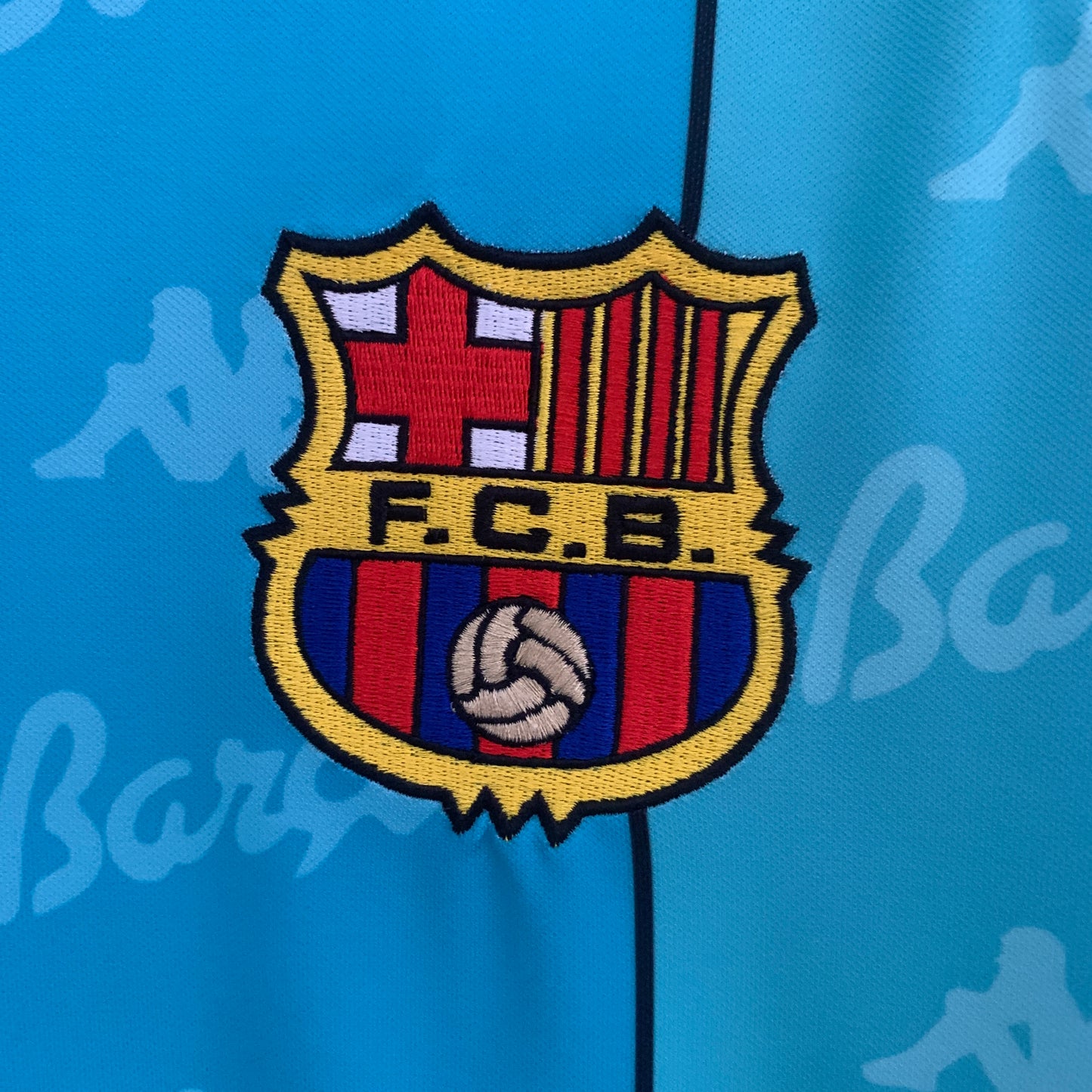 Barcelona longsleeve away jersey. Season 96/97