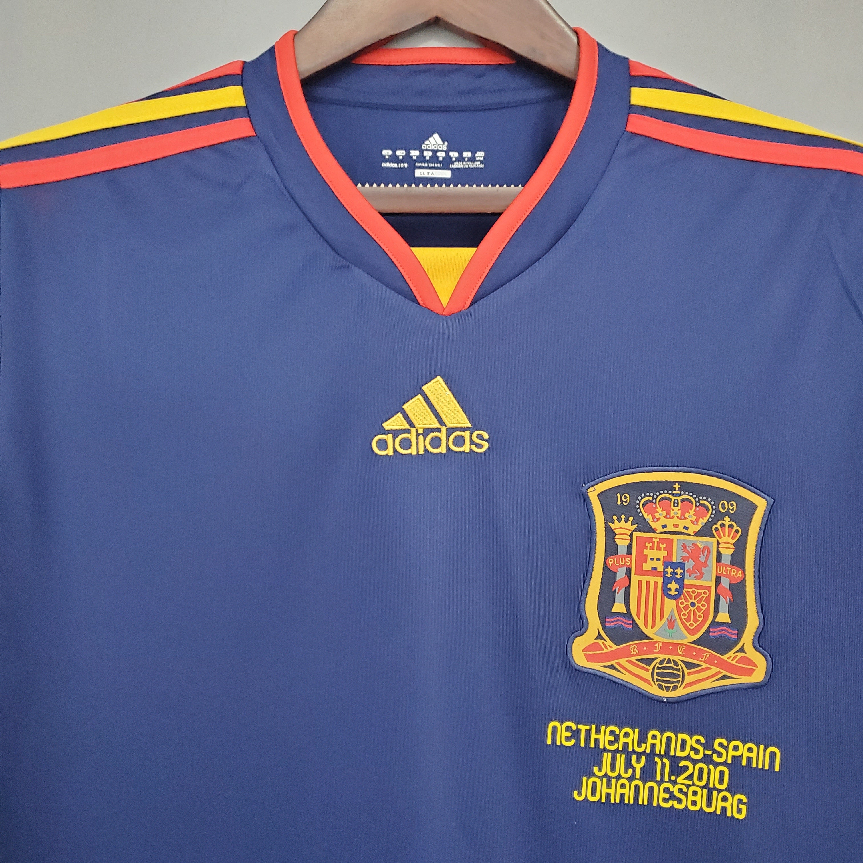 Spain 2010 longsleeve away jersey.
