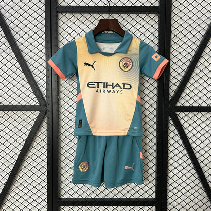 Manchester City third kids set. Season 24/25