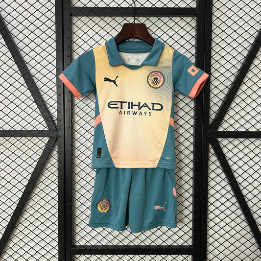 Manchester City third kids set. Season 24/25