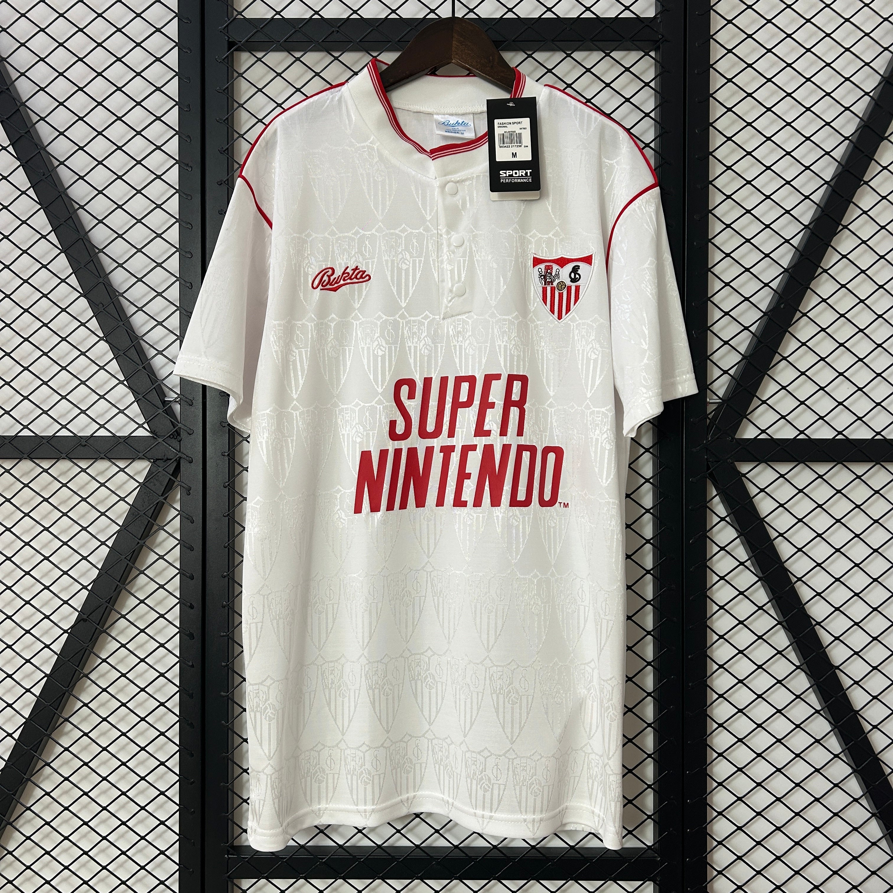 Sevilla home jersey. Season 91/92