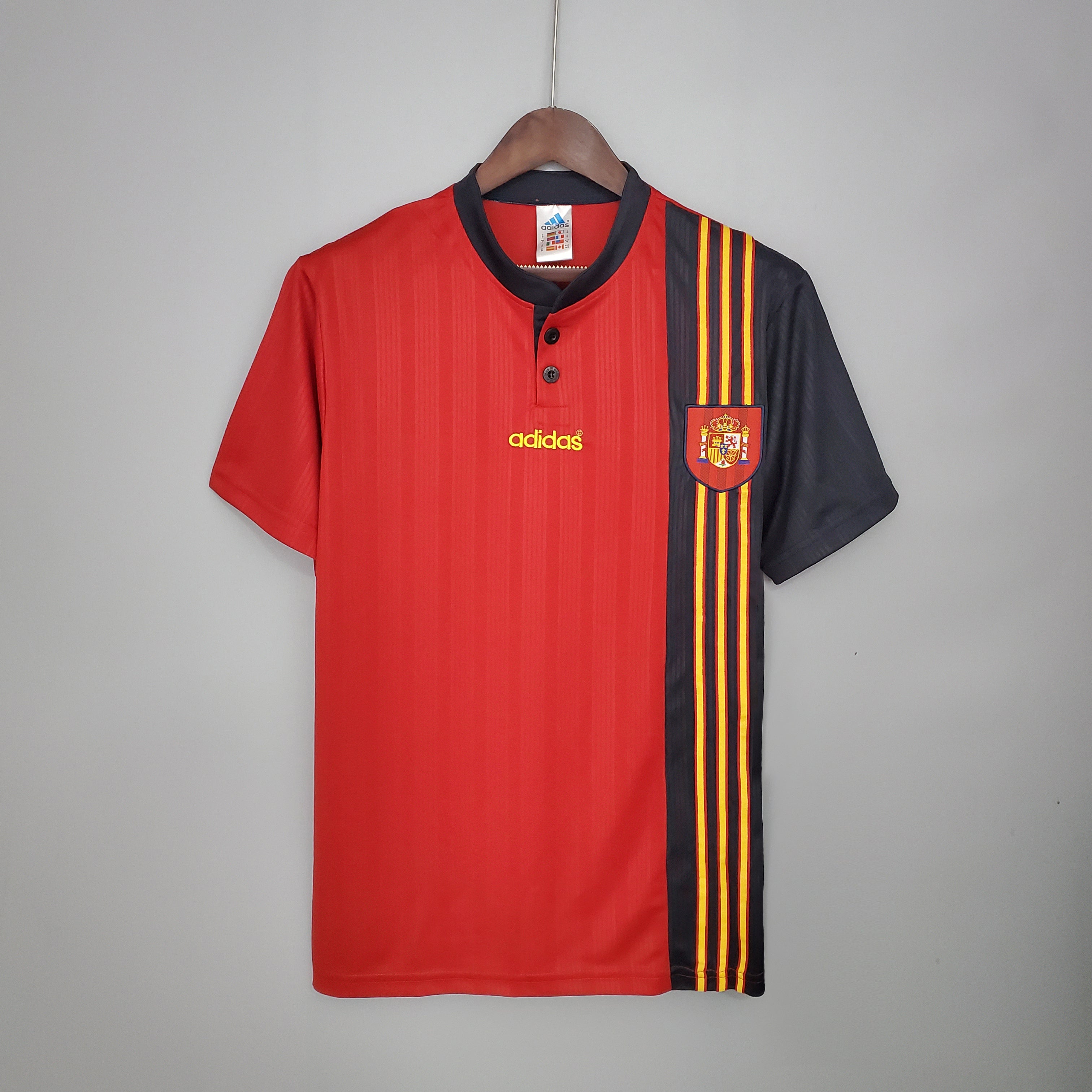 Spain 1996 home jersey.