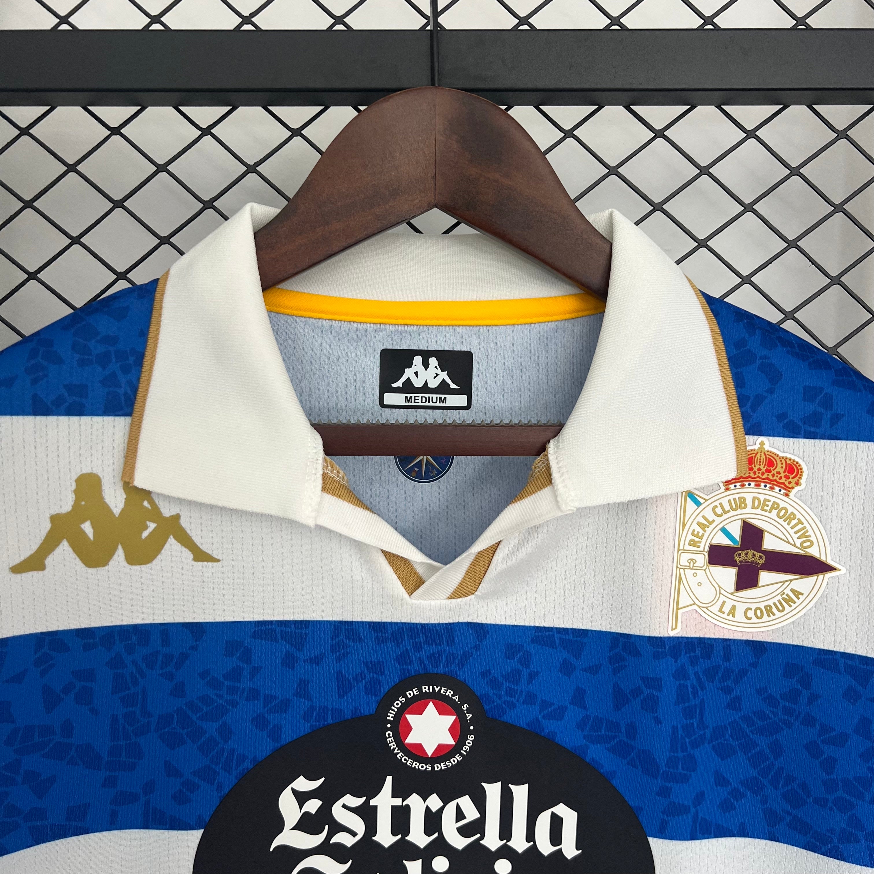 Deportivo La Coruna home jersey. Season 25/26