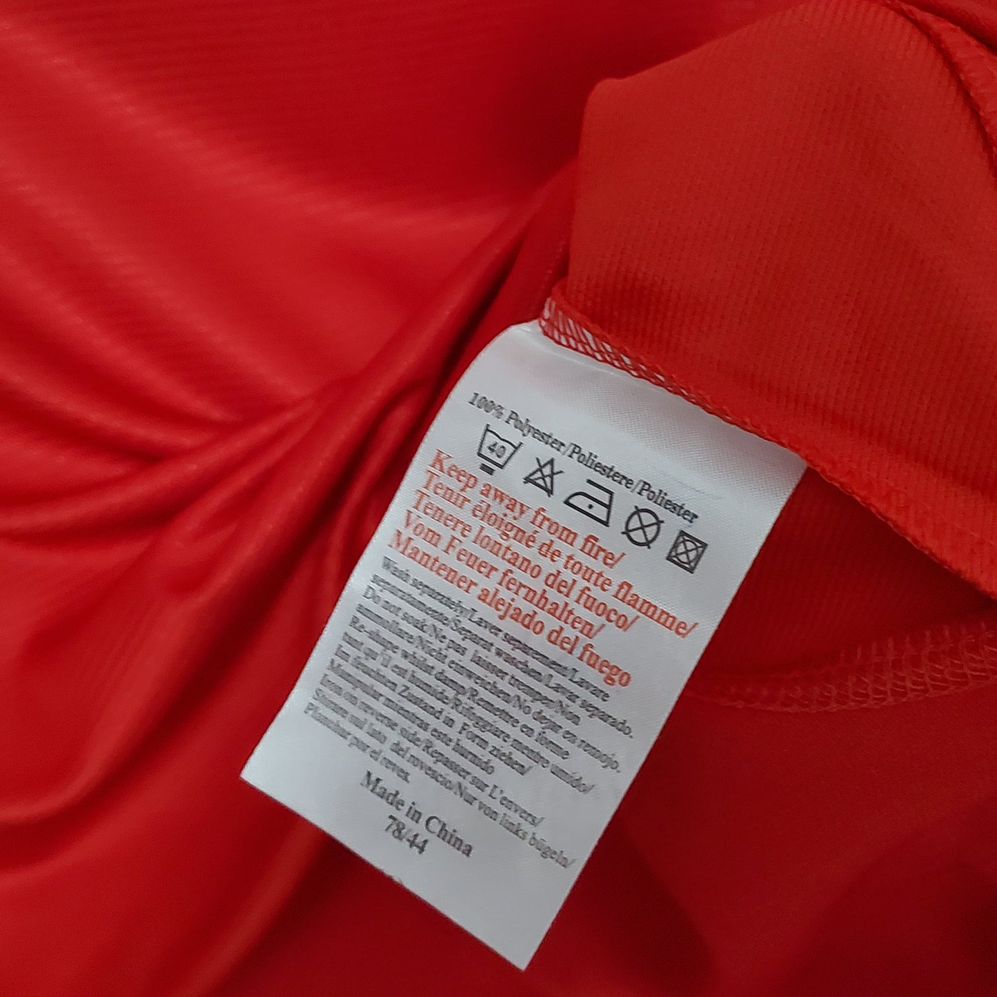 Manchester United home jersey. Season 00/02