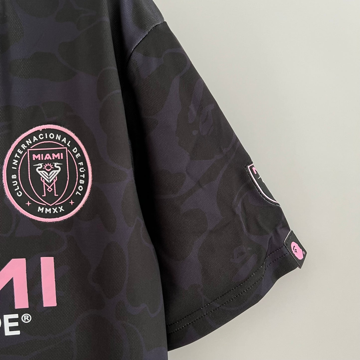 Inter Miami x BAPE Collaboration jersey. (black)