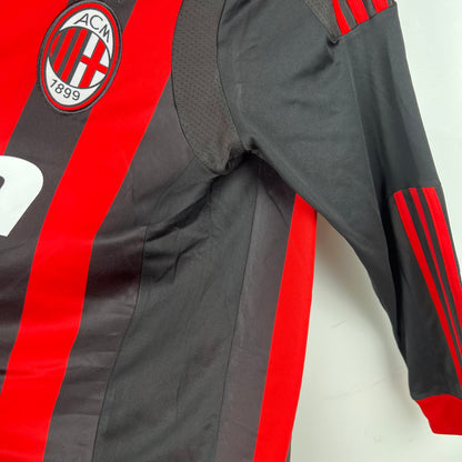 AC Milan longsleeve home jersey. Season 09/10