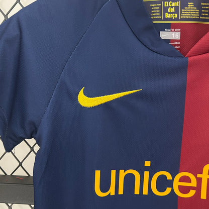 Barcelona home kids set. Season 08/09