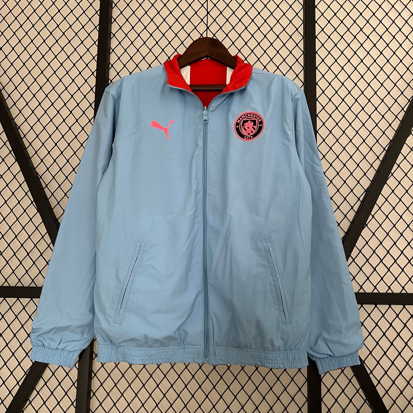 Manchester City double-sided Windbreaker