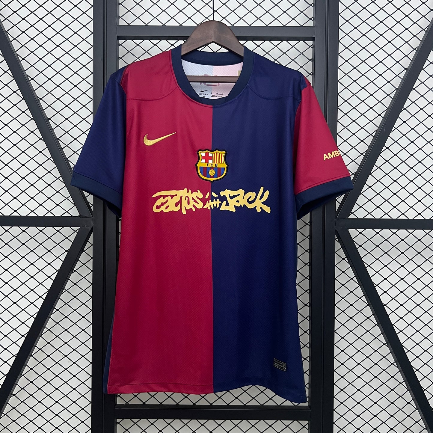 Barcelona home jersey. Season 24/25 (Cactus Jack Sponsor)