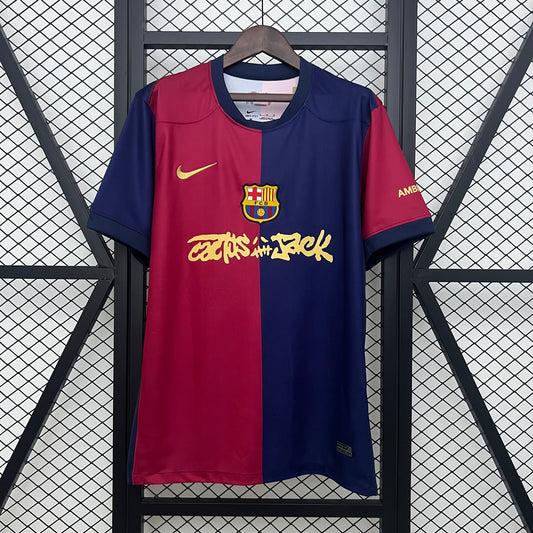 Barcelona home jersey. Season 24/25 (Cactus Jack Sponsor)