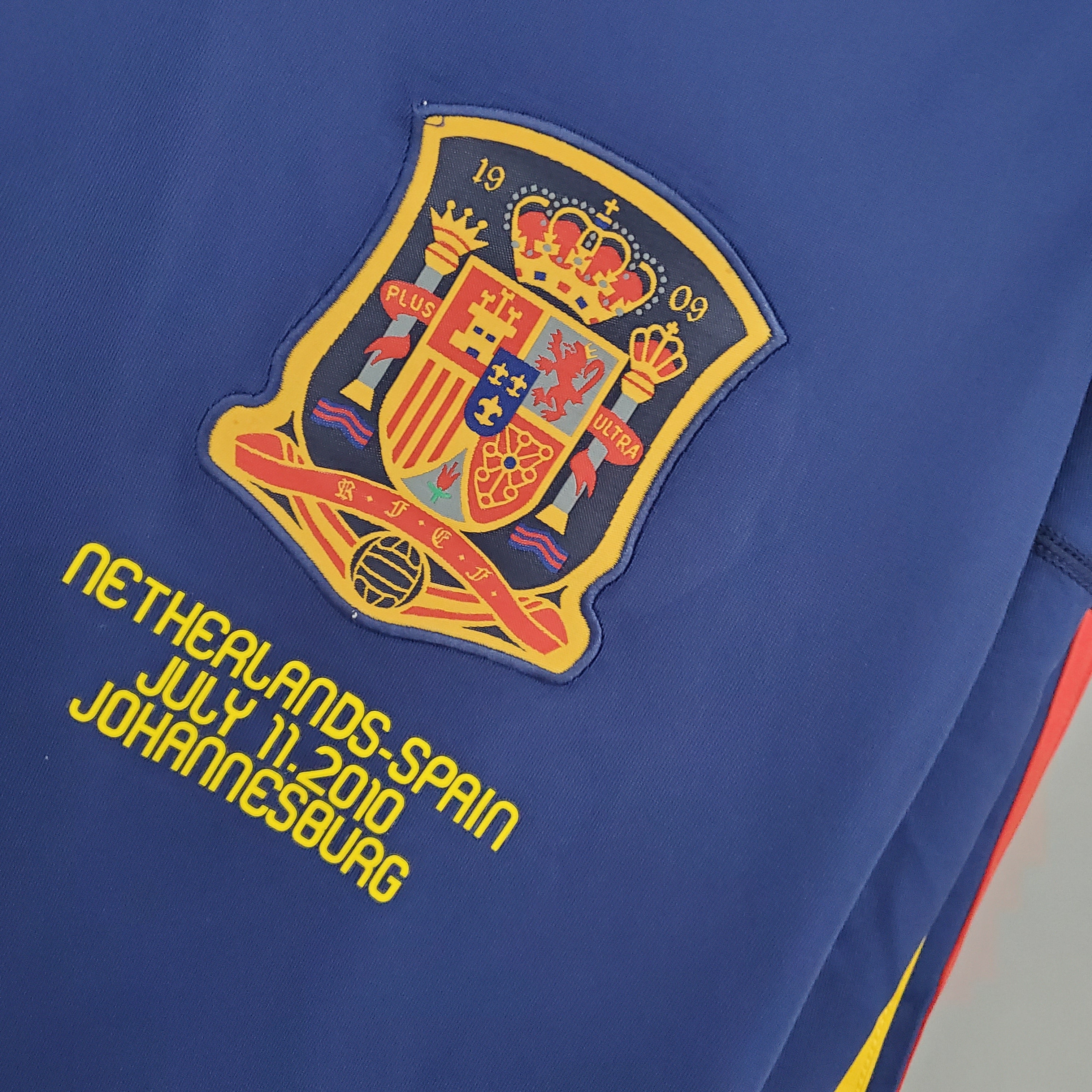 Spain 2010 longsleeve away jersey.