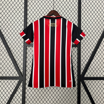 Sao Paulo away jersey for women. Season 24/25