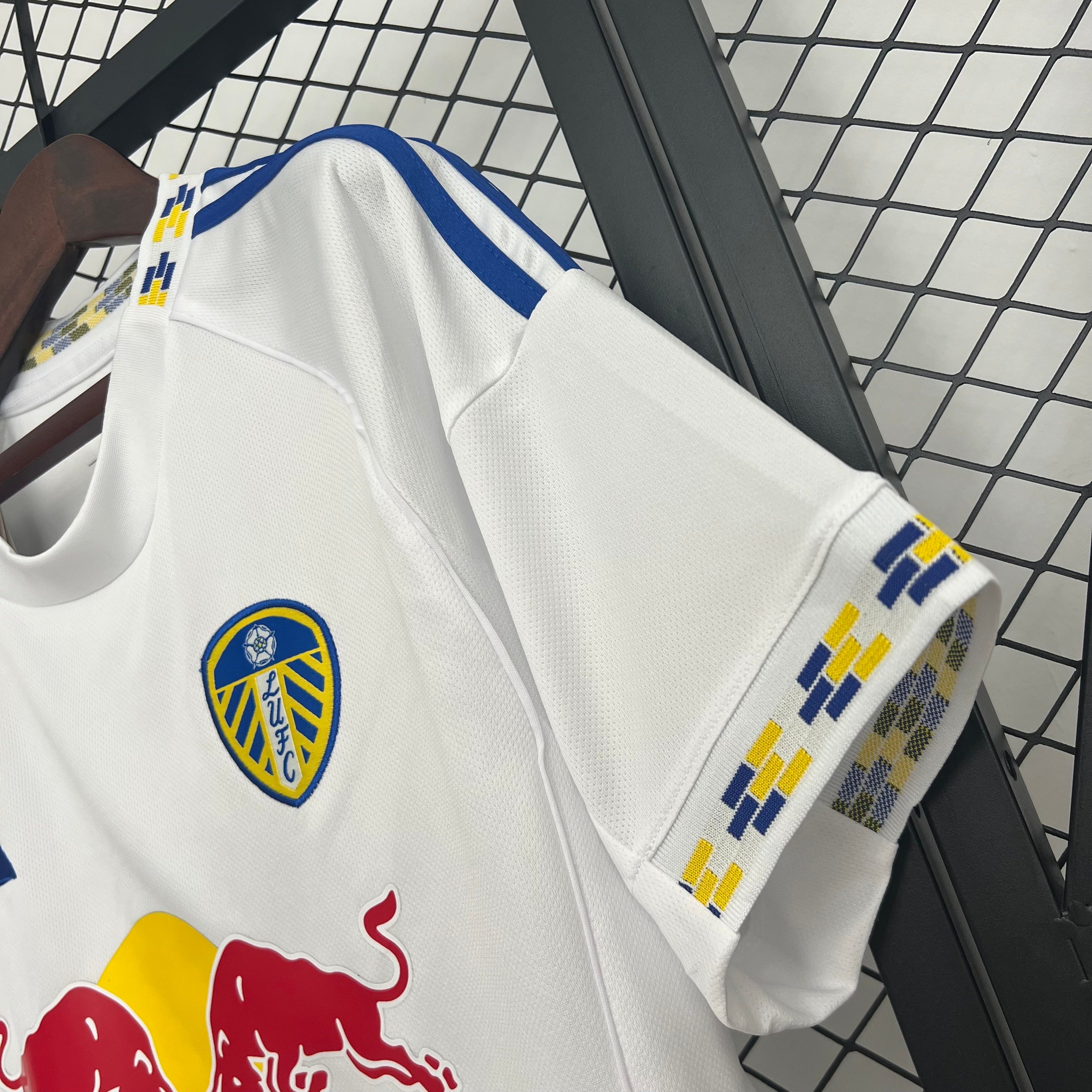 Leeds United home jersey. Season 25/26