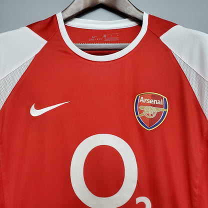 Arsenal home jersey. Season 03/04