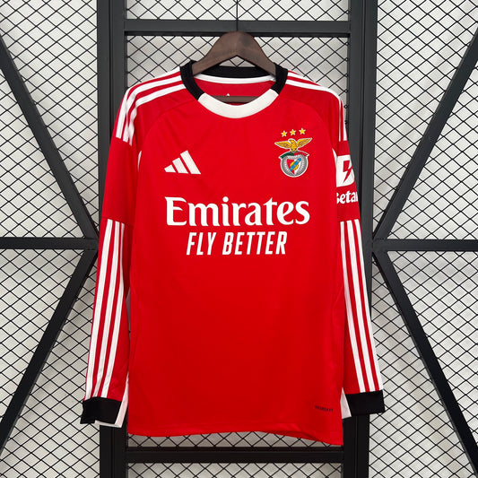 Benfica longsleeve home jersey. Season 25/26