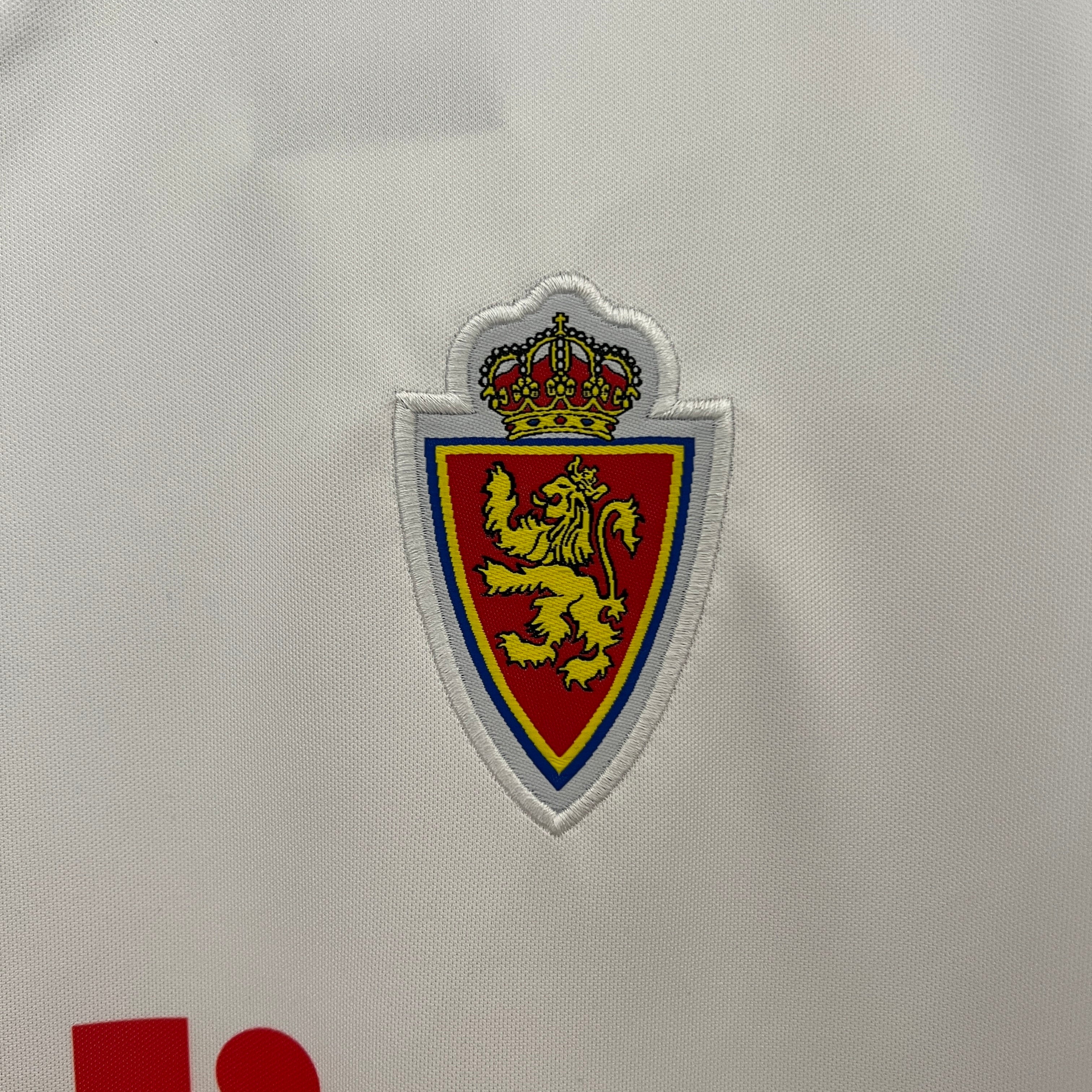 Real Zaragoza home jersey. Season 92/93