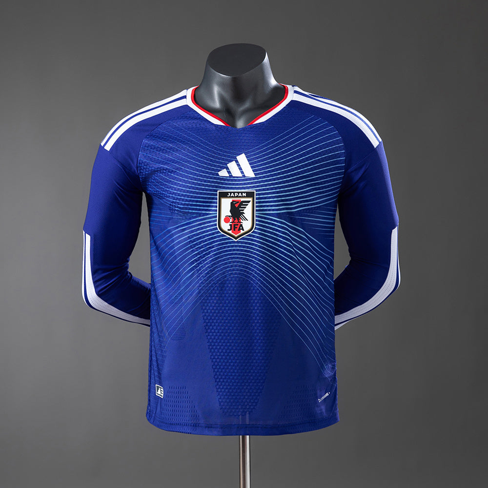 Japan Home Longsleeve jersey for the 2026 FIFA World Cup (Player Version)