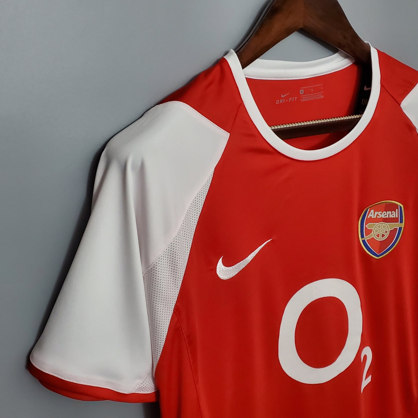 Arsenal home jersey. Season 03/04