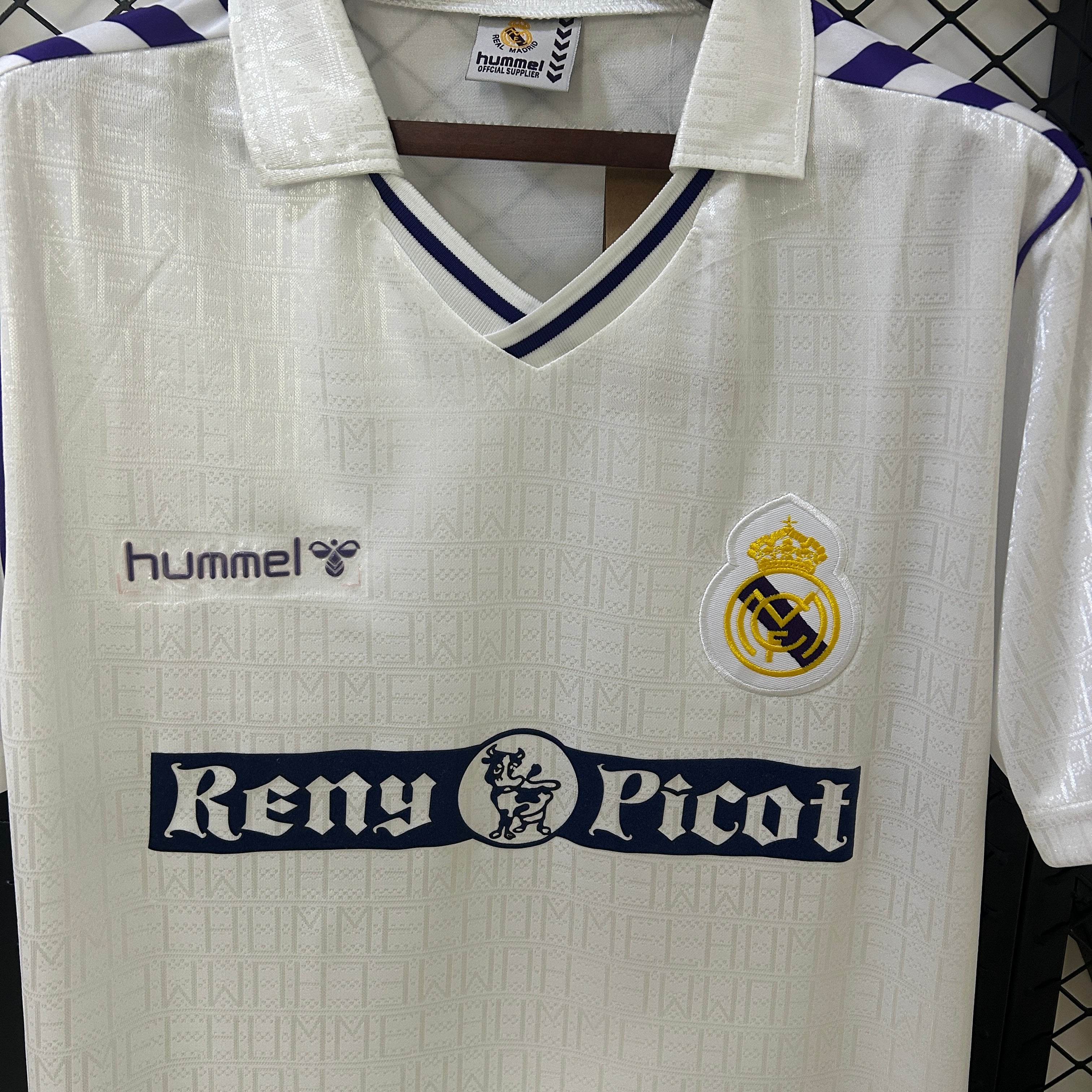 Real Madrid home jersey. Season 89/90