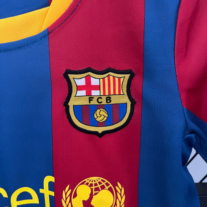 Barcelona home kids set. Season 10/11