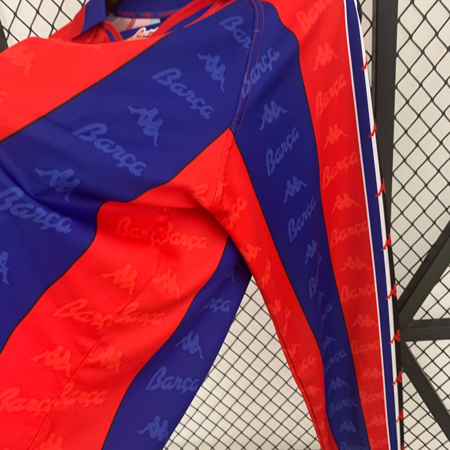 Barcelona longsleeve home jersey. Season 96/97