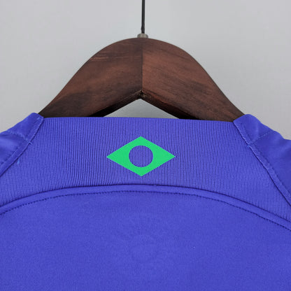 Brasil away jersey for women. Season 21/22