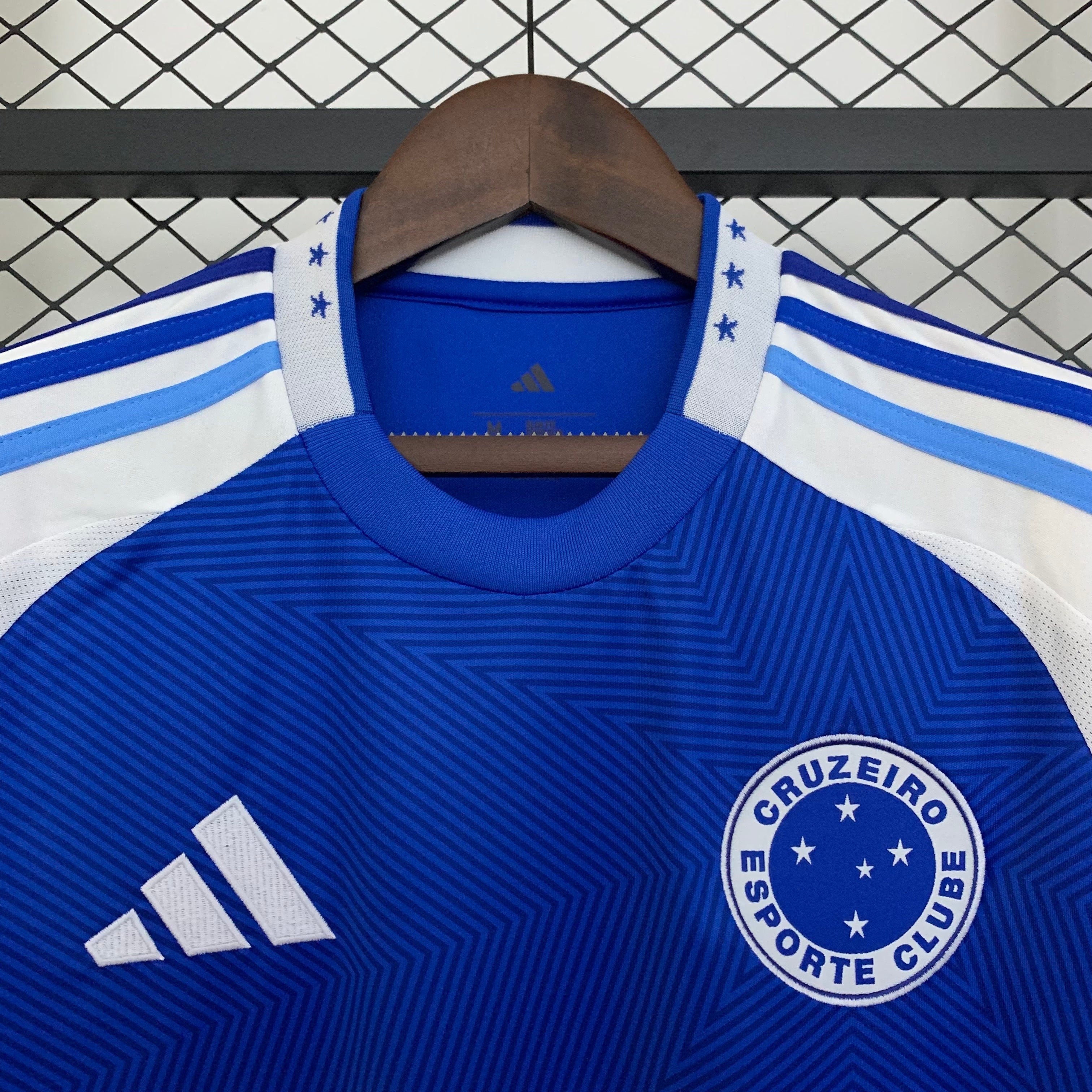 Cruzeiro home jersey. Season 25/26. (All sponsors included)