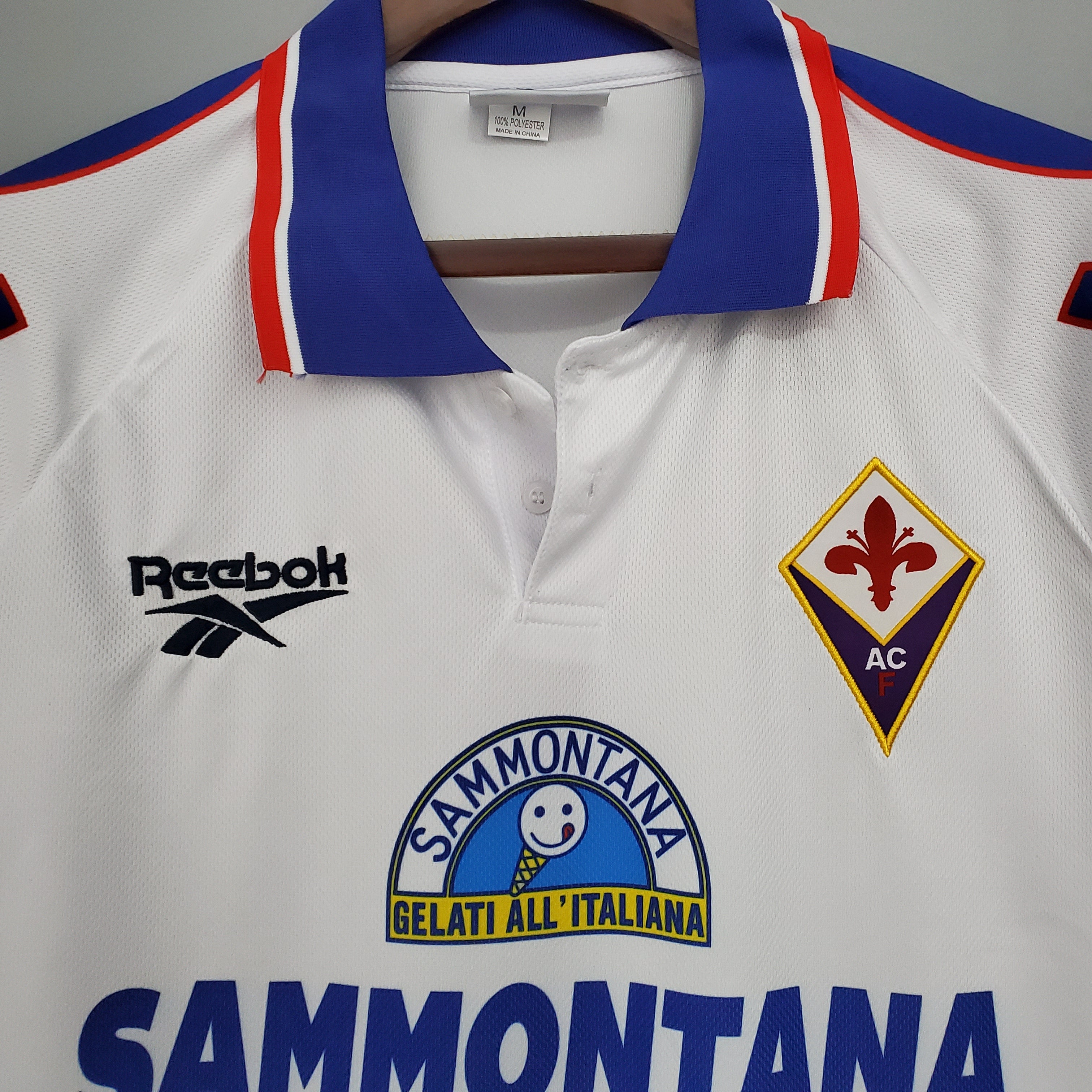 Fiorentina away jersey. Season 95/96