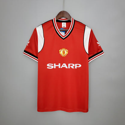 Manchester United home jersey. Season 85/86