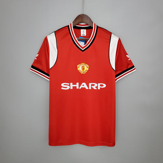 Manchester United home jersey. Season 85/86