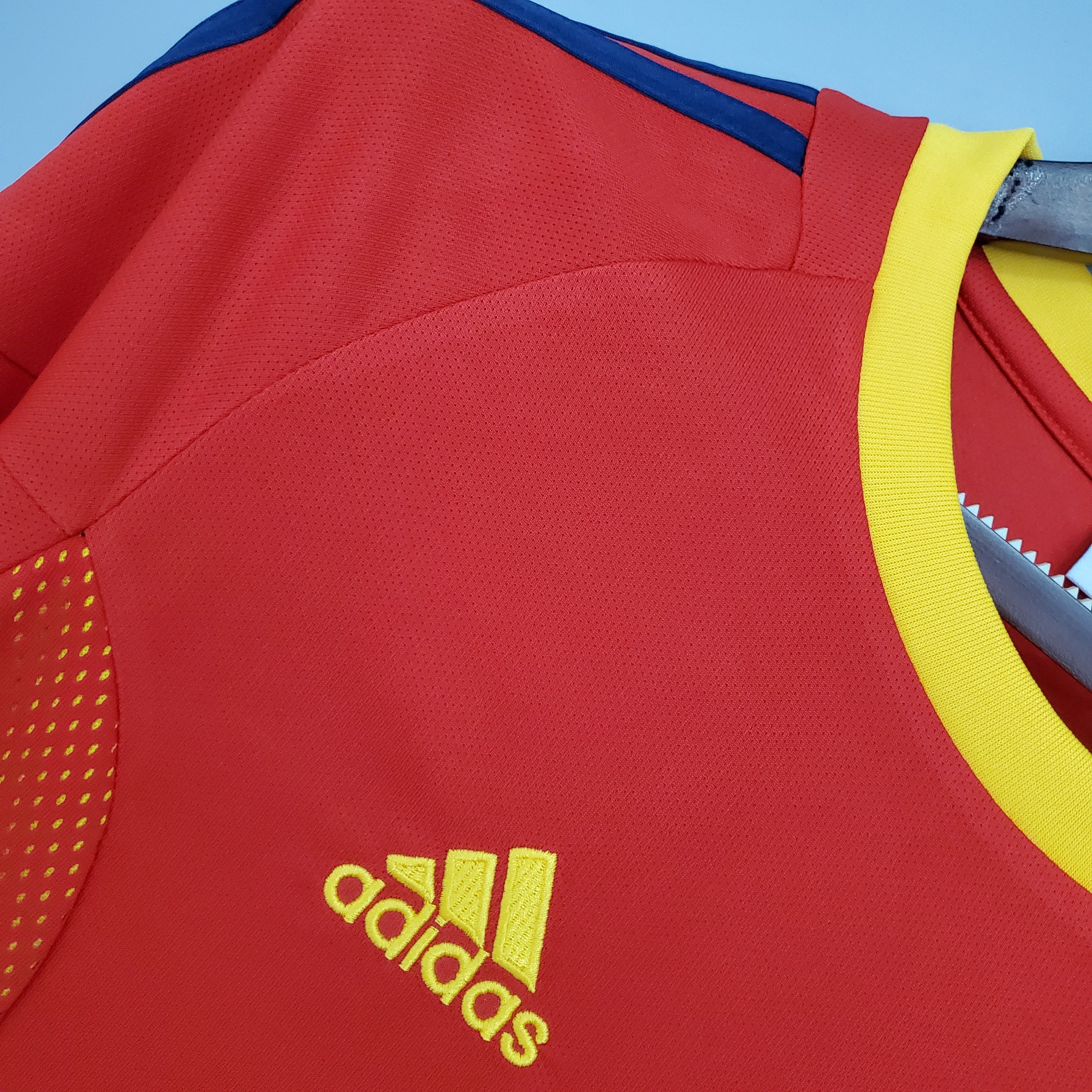 Spain 2002 home jersey.