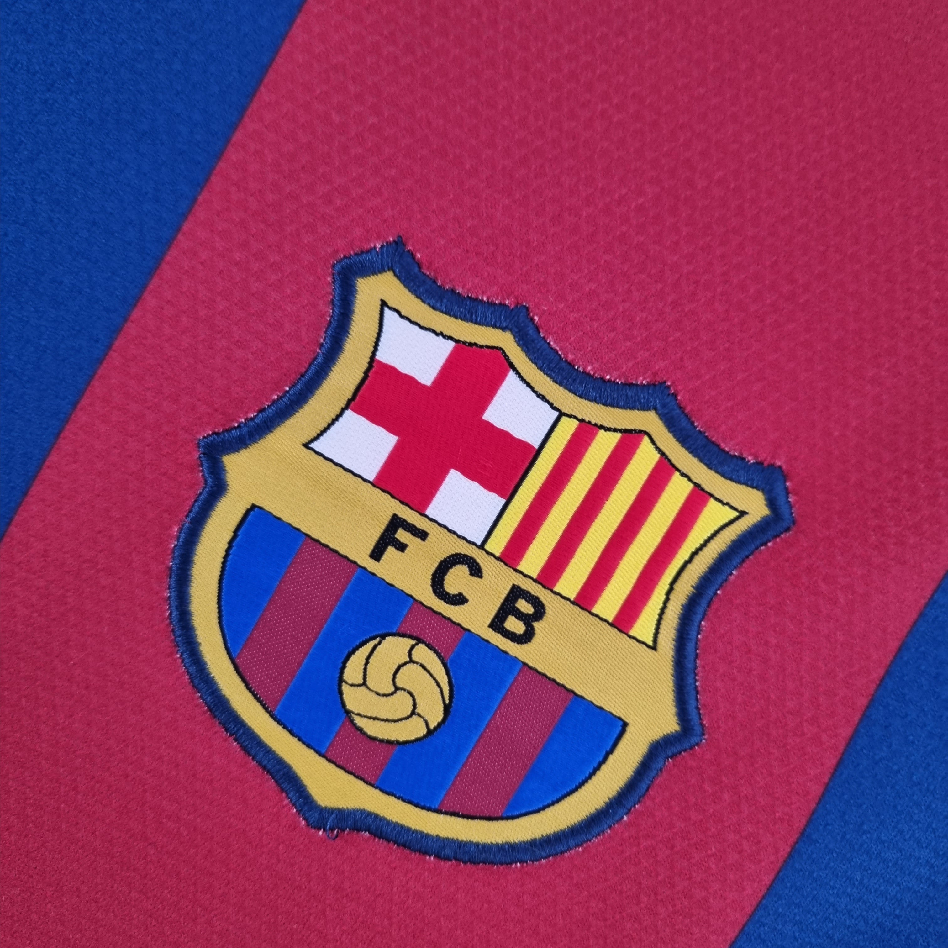 Barcelona longsleeve home jersey. Season 10/11